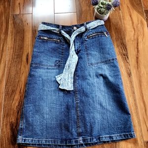 ALLISON BRITTNEY Denim Skirt - Size 8 NWOT